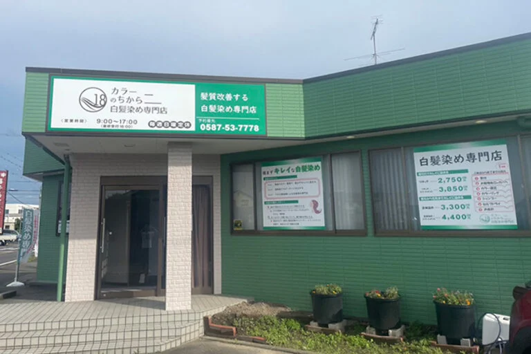カラーのちから 江南宮後店 外観